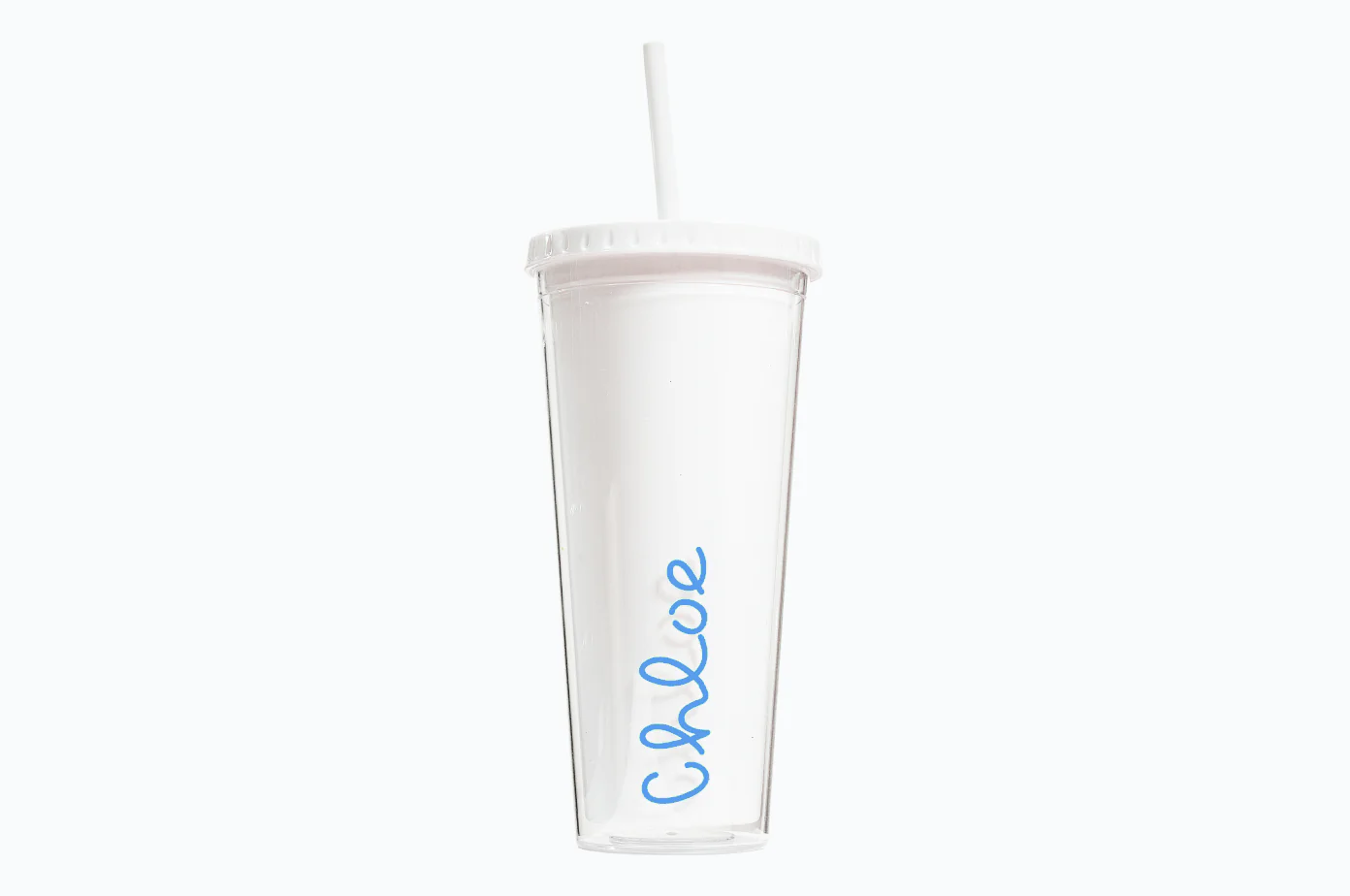 Official Love Island Straw Cup - Personalised - Image 4